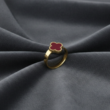 Red Clover Gold  Ring