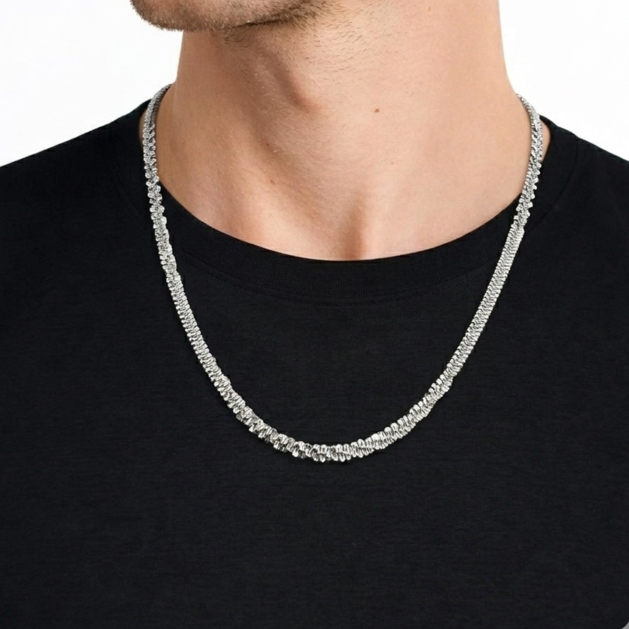 Sparkle 1.5mm Chain (Silver)