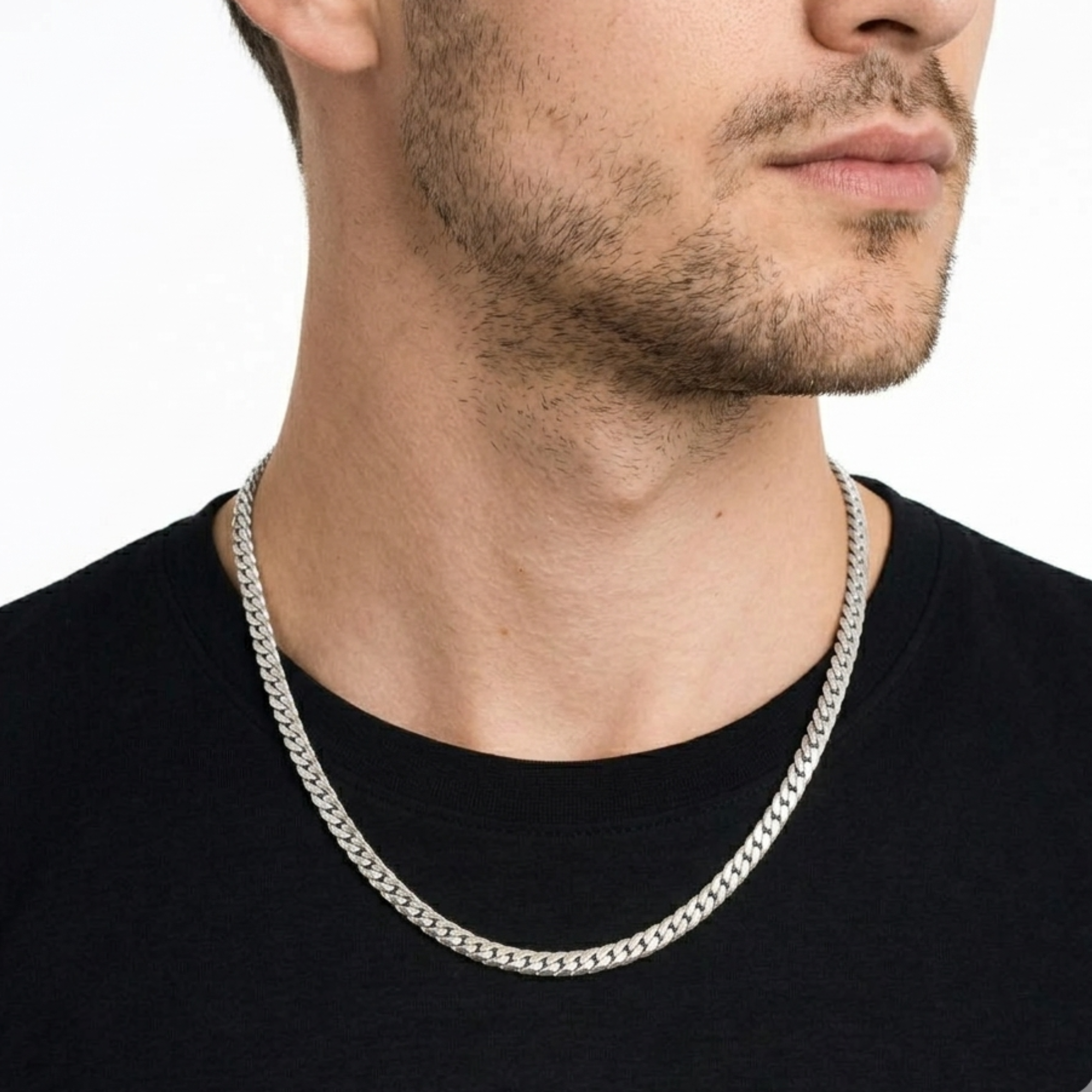 Diamond Cut Cuban 3mm Chain