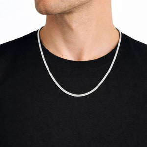 Snake 3mm Chain (Silver)