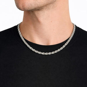 Rope 5mm Chain (Silver)