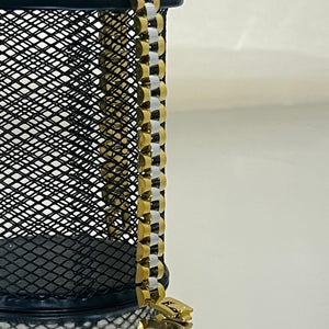 Two-Tone Cuban 9.5mm Bracelet (Gold & Silver)